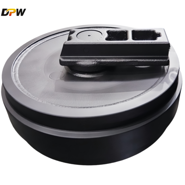 Hitachi ZX850LC-3/4658418/Forged Front Idler Wheel Assembly/hot forging of alloy steel/Heavy-duty excavator undercarriage parts manufacture in quanzhou China. 