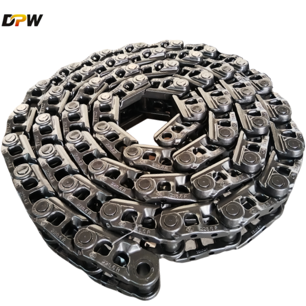 Komatsu PC400-6 P/N208-32-00301 Track Link Chain Group/49L-228.6-Pitch specialized for Mining construction excavator undercarriage parts 