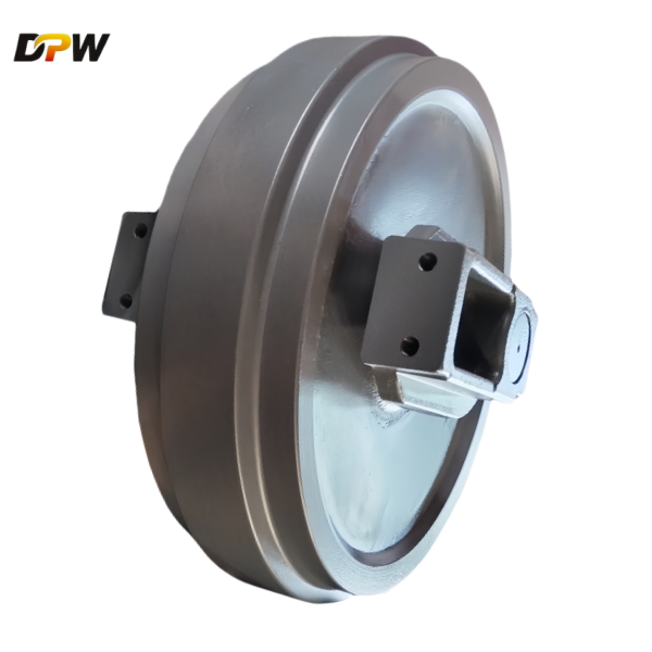 Komatsu PC200-5 Front Idler Wheel Group/ excavator undercarriages manufacture from china-offer high quality guide wheels. 