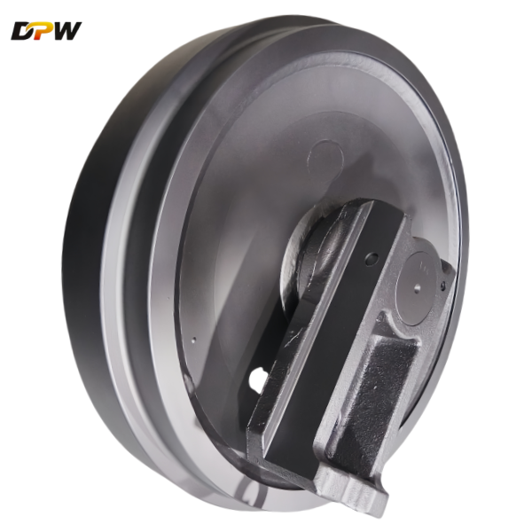 SANY-SY485 Forged Front Idler Assembly for heavy-duty construction equipment undercarriage parts/Forged idler factory/manufactures/supplier. 