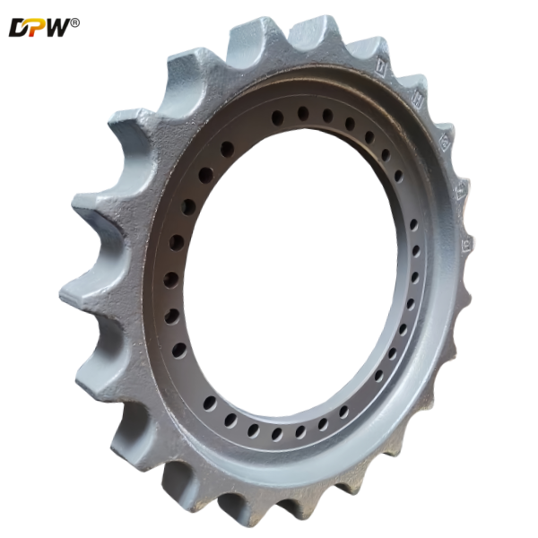 DH370 Final Drive Sprocket Rim Assembly/Heavy-duty excavator Track chassis components manufacture/OEM quality spare parts 