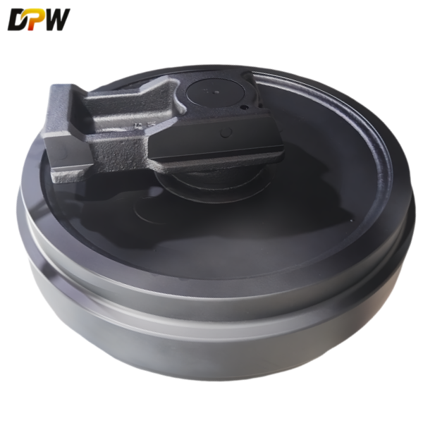 Fabricated Front Idler Assembly/Forged Idler Group manufacture Supply OEM quality Kobelco SK520 Front Idlers  