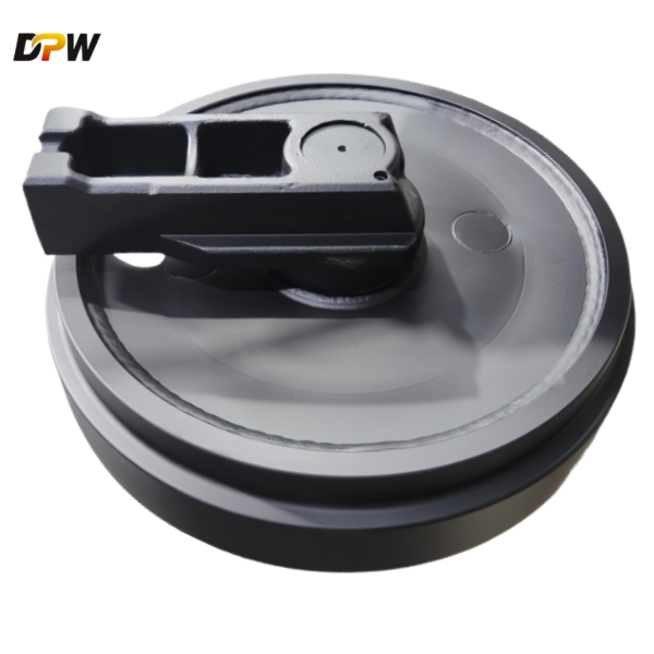HYUNDAI-R485 Forged Idler Wheel Group/Heavy-Duty construction machinery undercarriage parts/source undercarriages factory DPW Machinery Parts offere directly 