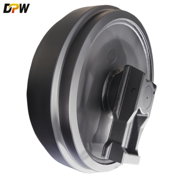 Fabricated Front Idler Assembly/Forged Idler Group manufacture Supply OEM quality Kobelco SK520 Front Idlers  