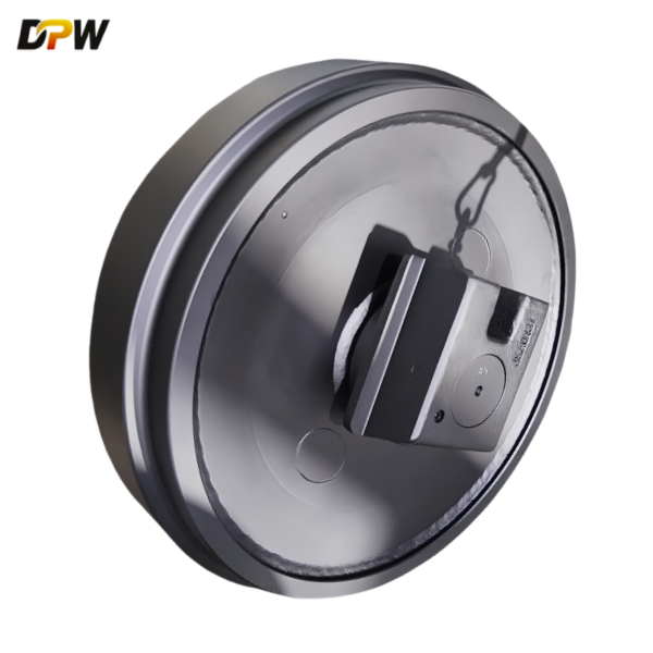 JCB JS330 Fabricated Guide Wheel Group/Idler Assembly manufacture/Supplier/OEM quality undercarriage components 