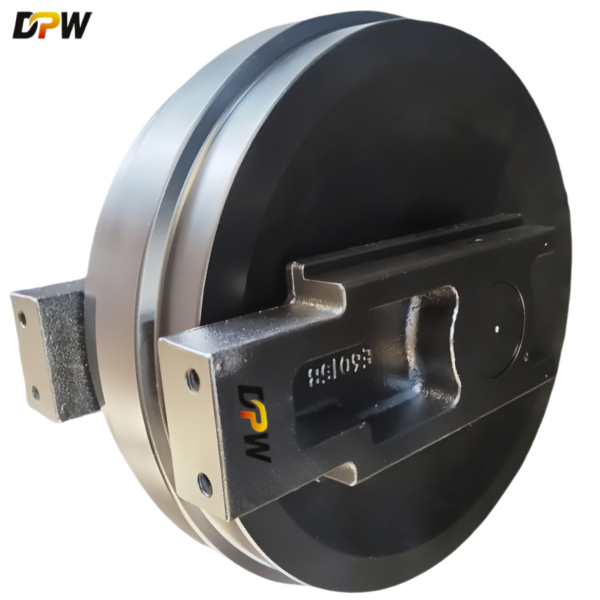 CAT-/4304193/E6015B Front Idler Assembly/Heavy duty crawler excavator undercarriage components manufacture and supplier factory in China 