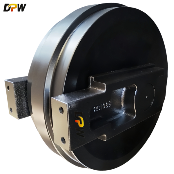 CAT-/4304193/E6015B Front Idler Assembly/Heavy duty crawler excavator undercarriage components manufacture and supplier factory in China 