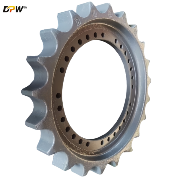 DH370 Final Drive Sprocket Rim Assembly/Heavy-duty excavator Track chassis components manufacture/OEM quality spare parts 