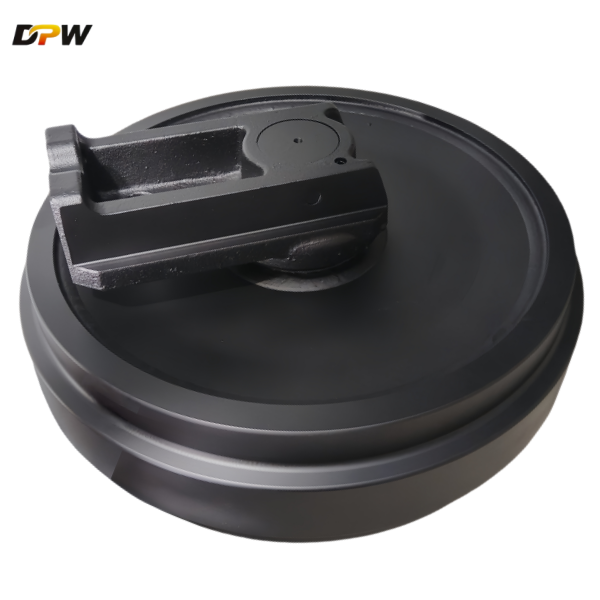 SANY-SY485 Forged Front Idler Assembly for heavy-duty construction equipment undercarriage parts/Forged idler factory/manufactures/supplier. 