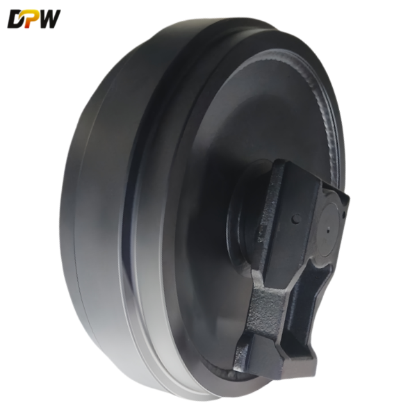 Fabricated Front Idler Assembly/Forged Idler Group manufacture Supply OEM quality Kobelco SK520 Front Idlers  