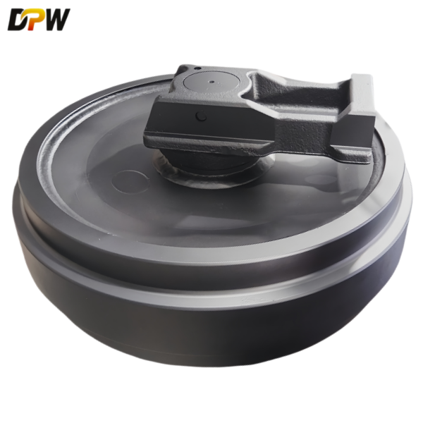 Fabricated Front Idler Assembly/Forged Idler Group manufacture Supply OEM quality Kobelco SK520 Front Idlers  