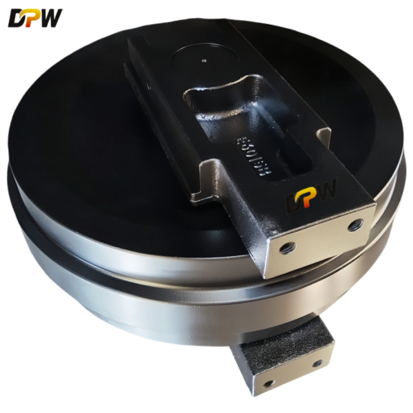 CAT-/4304193/E6015B Front Idler Assembly/Heavy duty crawler excavator undercarriage components manufacture and supplier factory in China 