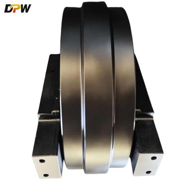 CAT-/4304193/E6015B Front Idler Assembly/Heavy duty crawler excavator undercarriage components manufacture and supplier factory in China 