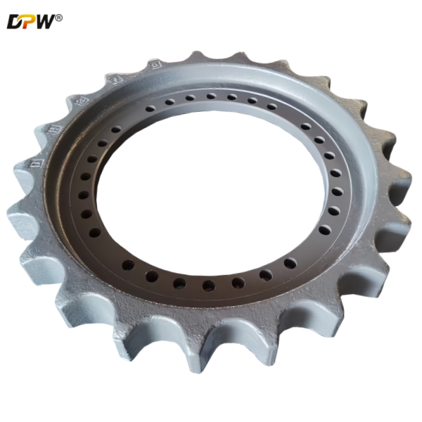 DH370 Final Drive Sprocket Rim Assembly/Heavy-duty excavator Track chassis components manufacture/OEM quality spare parts 