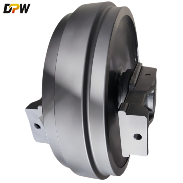 Fabricated Front Idler Assembly/Forged Idler Group manufacture Supply OEM quality Kobelco SK520 Front Idlers  