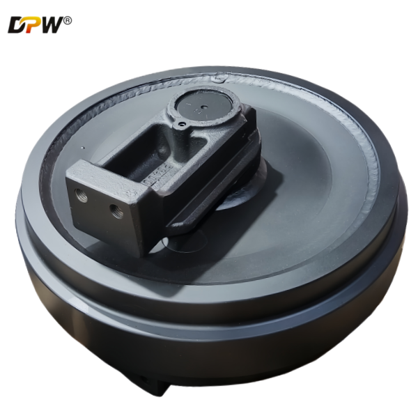 Komatsu/KM1973/PC400/PC450 Fabricated Front Idler Assembly/Idler Forging manufacture and Original factory 