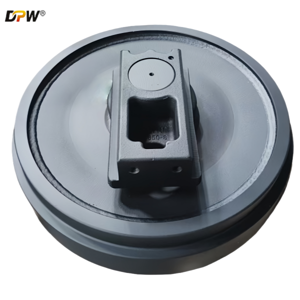 Komatsu/21M-30-00301/PC650-8 Fabricated Guide Wheel/Forged Idler Assembly/Heavy duty Mining and Construction Equipment parts manufacture-DPW PART 