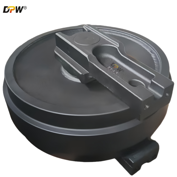 Caterpillar E365B/E374D/136-2429/Fabricated Front Idler Wheel Assembly/Idler Forging manufacture and Supplier Based in China-DPW PARTS 