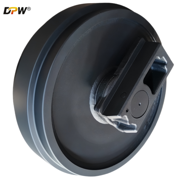 Komatsu/21M-30-00301/PC650-8 Fabricated Guide Wheel/Forged Idler Assembly/Heavy duty Mining and Construction Equipment parts manufacture-DPW PART 