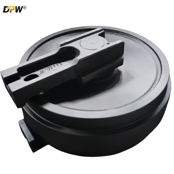 Caterpillar E365B/E374D/136-2429/Fabricated Front Idler Wheel Assembly/Idler Forging manufacture and Supplier Based in China-DPW PARTS 