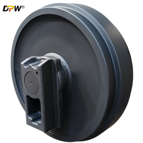 Komatsu/21M-30-00301/PC650-8 Fabricated Guide Wheel/Forged Idler Assembly/Heavy duty Mining and Construction Equipment parts manufacture-DPW PART 