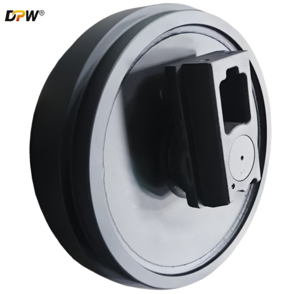 Komatsu/21M-30-00301/PC650-8 Fabricated Guide Wheel/Forged Idler Assembly/Heavy duty Mining and Construction Equipment parts manufacture-DPW PART 