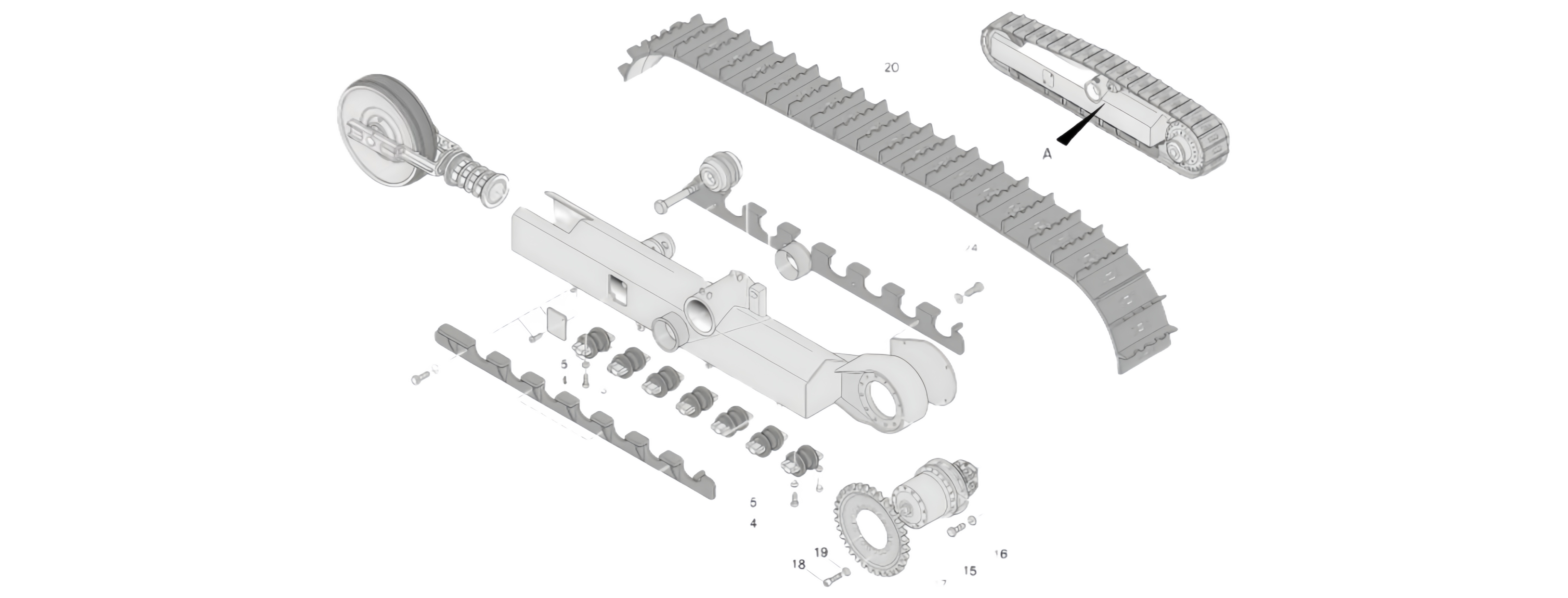 DPWS Undercarriage components manufacture