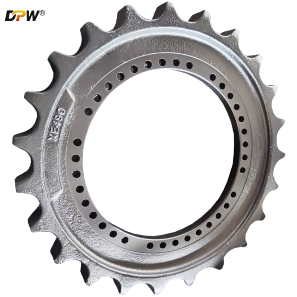 XCMG-XE490/XE500DK Final Drive Sprocket rim Assembly/414101803/OEM quality undercarriage components source manufacture-DPW PARTS 