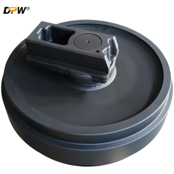 Komatsu/21M-30-00301/PC650-8 Fabricated Guide Wheel/Forged Idler Assembly/Heavy duty Mining and Construction Equipment parts manufacture-DPW PART 