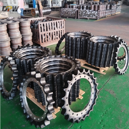 HITACHI Excavator 1033091 HT1025 ZX200 Track Sprocket Gear Source Factory/Reliable DPW Parts Supplier