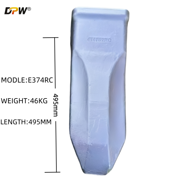 CAT-E374RC/J700/E385RC 4T4702RC Forged Bucket Teeth manufacture and supplier in Quanzhou China  