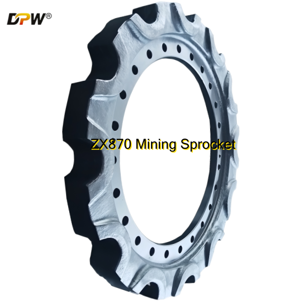 Hitachi YA00001980 ZX870/ZX890-5G/ZX900-6A Mining Drive Wheel/Mining Final Drive Sprocket Assy/Heavy duty excavator chassis components expert and manufacturer 