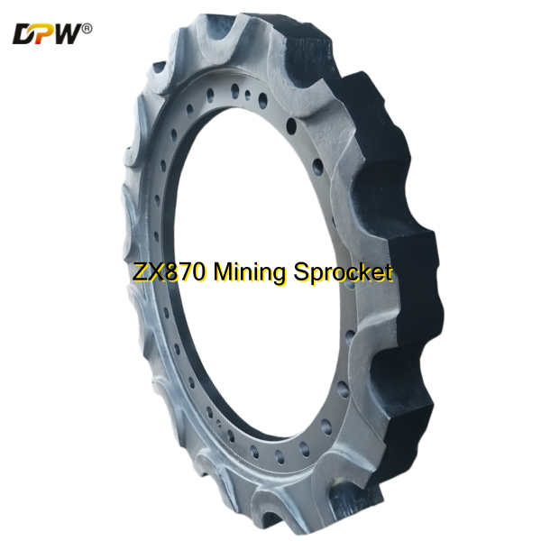 Hitachi YA00001980 ZX870/ZX890-5G/ZX900-6A Mining Drive Wheel/Mining Final Drive Sprocket Assy/Heavy duty excavator chassis components expert and manufacturer 