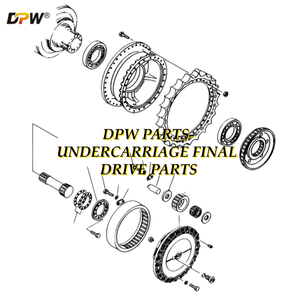 undercarriage Final Drive parts