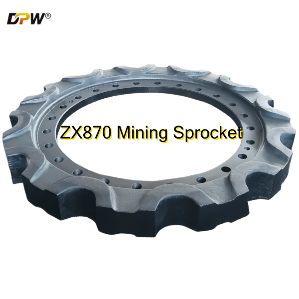 Hitachi YA00001980 ZX870/ZX890-5G/ZX900-6A Mining Drive Wheel/Mining Final Drive Sprocket Assy/Heavy duty excavator chassis components expert and manufacturer 