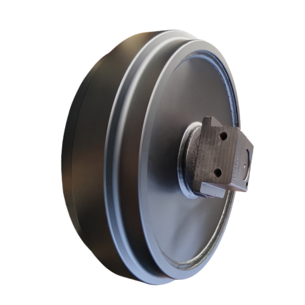 Kato Excavator HD450 Heavy Duty Steel Idler Roller/China undercarriage parts manucture/forging idler factory direct 