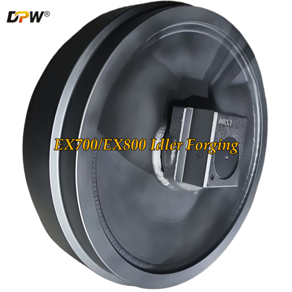 HITACHI 9134272/9188628/4436682/2044033/1026587 EX700/EX800/ZX800 Guide Wheel Assy/Forged Idler Assembly-Made By DPW Parts 