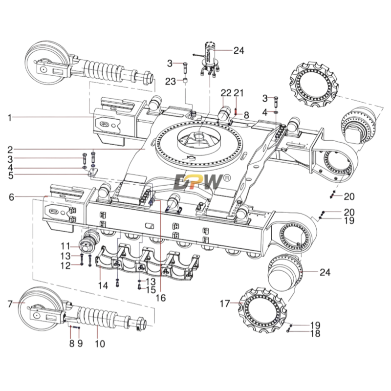 Undercarriage System components