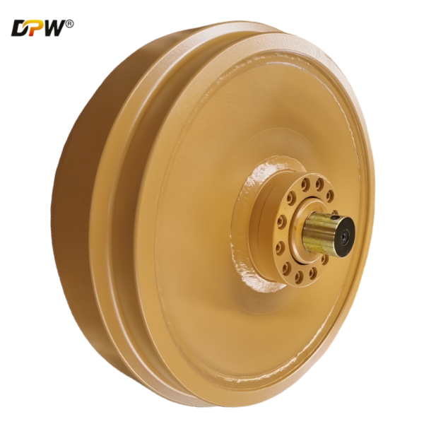 LIEBHERR 10322243/5802520/10322247 PR734 Forged Front Guide wheel Assy/Track idler Assembly-Forged Idler Wheel factory-HAN GONG(DPW PARTS) 