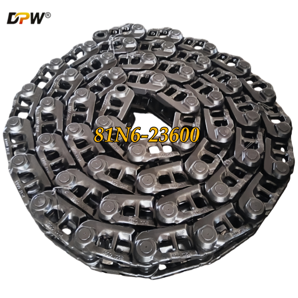 Hyundai 81N623600 HX220L/R220 190pitch-45L Track Link Assembly-Mining quality heavy duty excavator chassis component-manufatured by dpwparts(HAN GONG) 