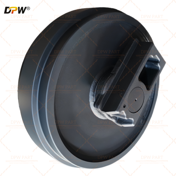 XCMG 800370494 XE690DK Forged Track Idler Assembly/Heavy duty crawler excavator undercarriage parts manufacturers and suppliers 