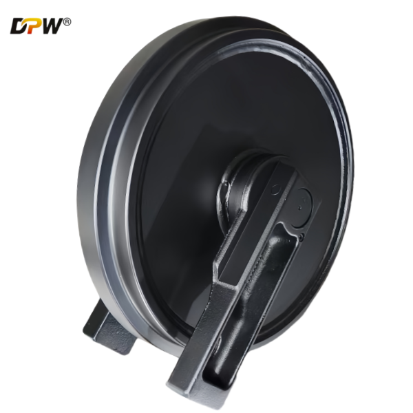 KOMATSU PC100/PC120/PC138 2033000131/2033000133/2033000210/KM2795 Forged Track Idler Assembly/Professional forged Track guide wheel manufacturing factory--HAN GONG/DPW PARTS 