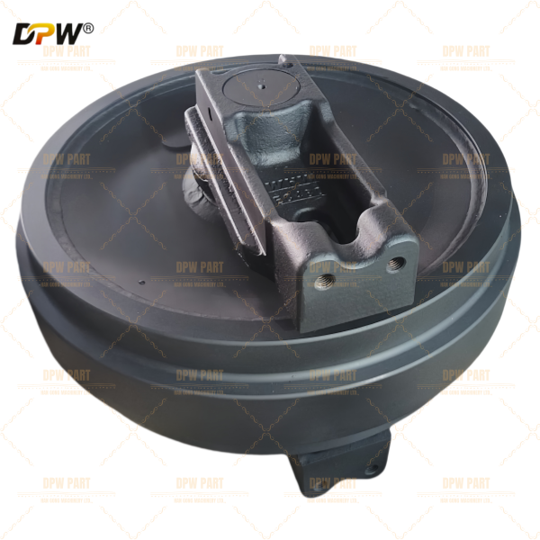 VOLVO EC460/EC480 Fabricated Front Idler Assembly/Forged steel profile-the first choice for mining chassis parts 