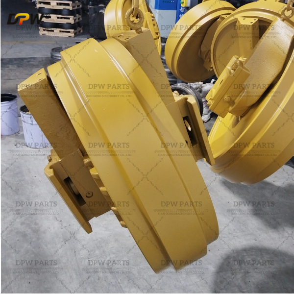 XCMG 800379139 D170/D170LGP Bulldozer Forging Track Idler Wheel Assembly Heavy duty tractor and dozer forged Idler manufacturer / HAN GONG / DPW PARTS 