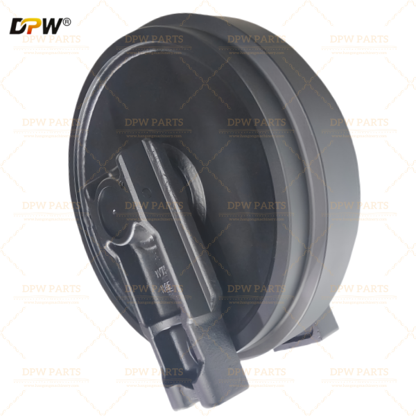Caterpillar-CR6597-E345/349-Forged Idler Assembly-offered by DPW Machinery Parts-China Forged idler Wheel manufacture,factory supply direct. 