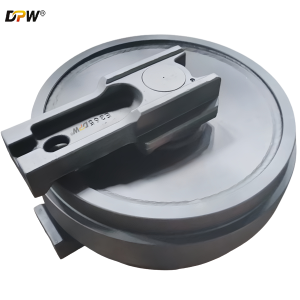 Caterpillar E365 E374 136-2429/5677852 Fabricated Front Idler Wheel Assembly/Idler Forging manufacturer and Supplier Based in China-DPW PARTS 