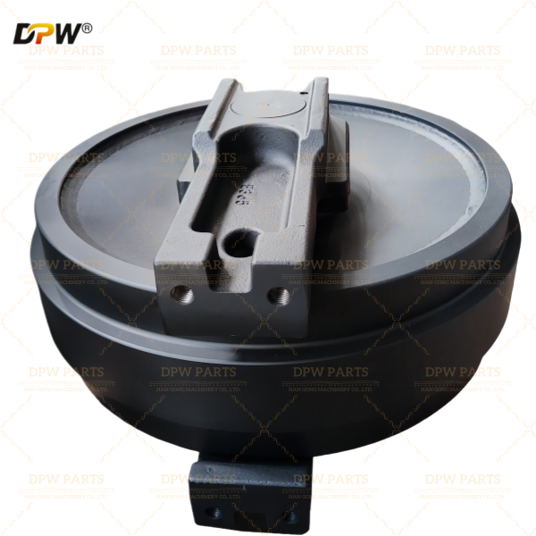 Caterpillar E365 E374 136-2429/5677852 Fabricated Front Idler Wheel Assembly/Idler Forging manufacturer and Supplier Based in China-DPW PARTS 