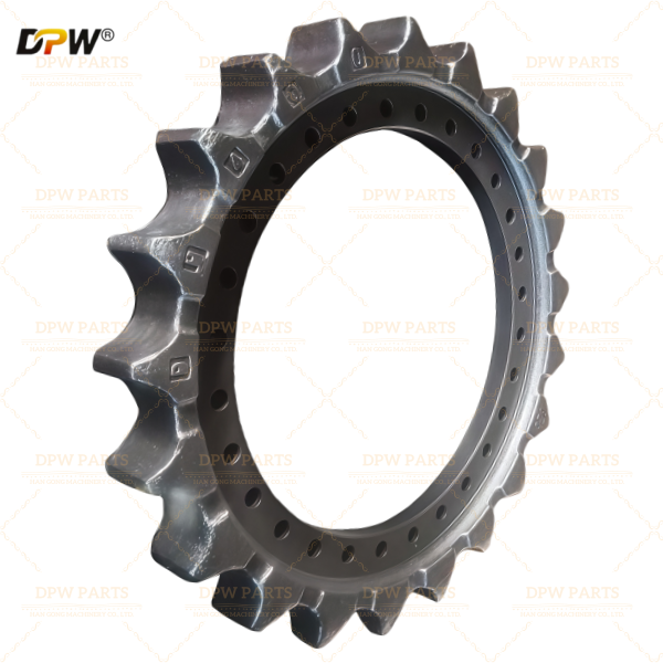 Daewoo DH400 excavator undercarriage parts/S400LC DH400 10800021A Drive Wheel/Sprocket AS supplied by DPW Machinery Parts 